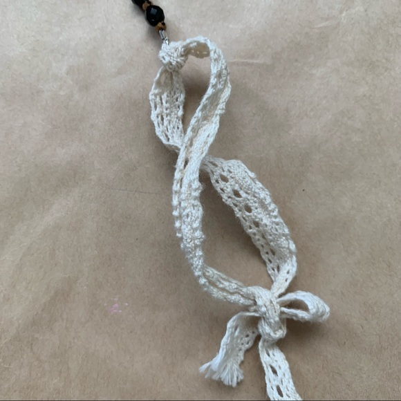 Vintage Crystal Hanging Drop w Bead Wall / Car - Picture 10 of 16